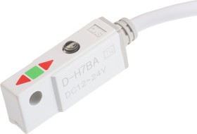 D-H7BAL, CJ2 Series Solid State Switch, 3m Fly Lead, Band Mounted