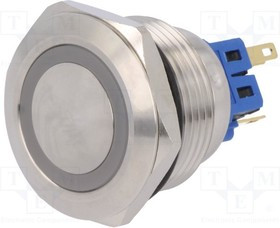 V28-21E-12R-S, Переключатель: антивандальный, Пол: 2, SPDT, 3A/220ВAC, 5A/24ВDC