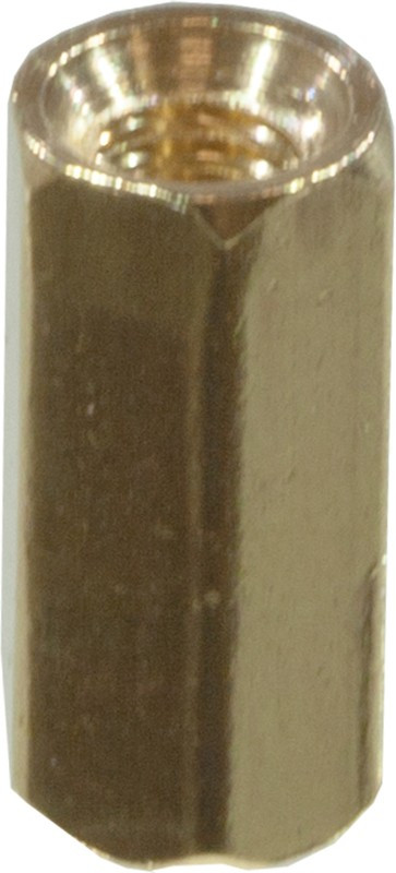 PCHSS-10, (KLS8-DBK-M3-E4.7-L10 KLS8-DBK-M3-E5.0-L10), Стойка латунная для печатной платы, шестигранная, М3, 10мм, отверстие-отверстие PCHSS-10, (KLS8-DBK-M3-E4.7-L10 KLS8-DBK-M3-E5.0-L10), Стойка латунная для печатной платы, шестигранная, М3, 10мм, отверстие-отверстие