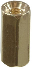 PCHSS-10, (KLS8-DBK-M3-E4.7-L10 KLS8-DBK-M3-E5.0-L10), Стойка латунная для печатной платы, шестигранная, М3, 10мм, отверстие-отверстие PCHSS-10, (KLS8-DBK-M3-E4.7-L10 KLS8-DBK-M3-E5.0-L10), Стойка латунная для печатной платы, шестигранная, М3, 10мм, отверстие-отверстие