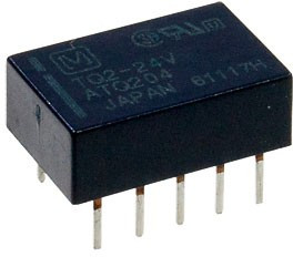 TQ2-24V, ATQ204 реле 2FormC 24В 1A