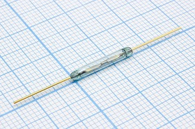 Геркон замыкающий МКА-16101 группа Б, 1А/100В, МДС срабатывания 25-50А; № 14410Б геркон 2,54x16\100В