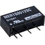 MER1S0512SC, DC/DC преобразователь, 1 Вт, вход 4.5-5.5В, выход 12в/83мА, SIP