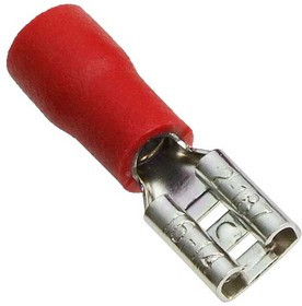 FDD2-187 red, Клемма ножевая изолированная F-типа (гнездо) FDD 2-187, красная FDD2-187 red, Клемма ножевая изолированная F-типа (гнездо) FDD 2-187, красная