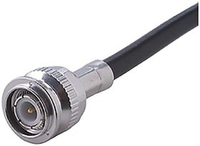 11_TNC-50-3-116/133_NE, 50 Straight Cable Mount, TNC Connector, Plug, Coaxial