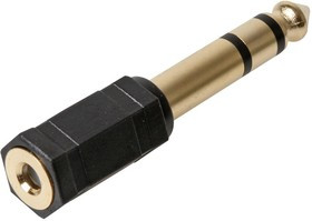PSG08643, Переходник разъема, Стерео - 3.5мм, 1 вывод(-ов), Гнездо, Стерео - 6.35мм, 1 вывод(-ов), Штекер PSG08643, Переходник разъема, Стерео - 3.5мм, 1 вывод(-ов), Гнездо, Стерео - 6.35мм, 1 вывод(-ов), Штекер