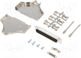 MHDM-37-DBP-K, Разъем D-Sub; PIN: 37; вилка; "папа"; прямой; пайк