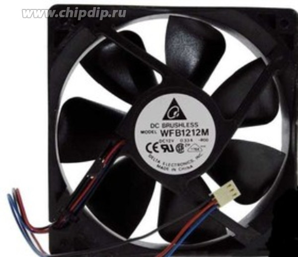 Вентилятор Delta Electronics WFB1212M 120x25мм 12V 0.33A