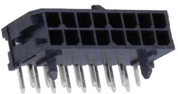 430451600, Прямоугольный разъем, Серия Micro-Fit 3.0 43045, 16 контакт(-ов), Штыревой Разъем, 3 мм 430451600, Прямоугольный разъем, Серия Micro-Fit 3.0 43045, 16 контакт(-ов), Штыревой Разъем, 3 мм