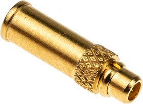 11_MMCX-50-1-1/111_OE, RF Connectors / Coaxial Connectors MMCX straight cable plug(m)