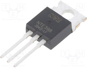 NTE398, Транзистор: PNP, биполярный, 150В, 2А, 25Вт, TO220