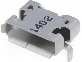MCRAB1SRASMTCS1TR, Гнездо, USB AB micro, SMT, горизонтальный, USB 2.0, позолота