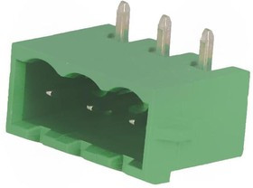 MSTBA2.5/3-5.08, Разъемный клеммник, 5,08мм, Кол-во полюс: 3, угловой 90°, гнездо MSTBA2.5/3-5.08, Разъемный клеммник, 5,08мм, Кол-во полюс: 3, угловой 90°, гнездо