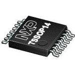 PCA9543APW,118, Транслирующий переключатель, двунаправленный, 2 входа, 2.3В до 5.5В питание, 25мА вы