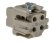 09200032711, Rectangular F 3 POS Screw RA Panel Mount 3 Terminal 1 Port 09200032711, Rectangular F 3 POS Screw RA Panel Mount 3 Terminal 1 Port