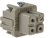 09200032711, Rectangular F 3 POS Screw RA Panel Mount 3 Terminal 1 Port 09200032711, Rectangular F 3 POS Screw RA Panel Mount 3 Terminal 1 Port