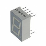 SA56-11GWA, Индикатор зеленый, 14.2мм 7х1, 10.5мКд общий анод