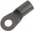 31807, SOLISTRAND Uninsulated Ring Terminal, M5 Stud Size, 6.6mm² to 10.5mm² Wire Size