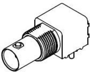 73100-0069, RF Connectors / Coaxial Connectors RA JACK PCB BHD LPRO 75 ohm