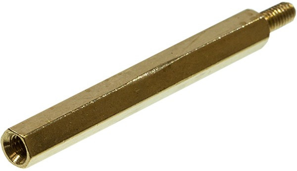 PCHSN-40, М3,латунь, шестигр.стойка для печатных плат