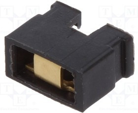 CAB 6 05 G S, Conn Jumper SKT 2 POS 2.54mm ST