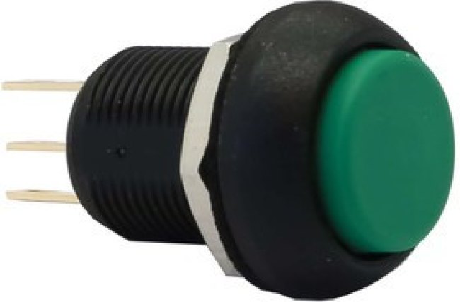 IMP7Z432UL, Push Button Switch, Momentary, Panel Mount, 13.6mm Cutout, SPDT, 24V dc, IP67