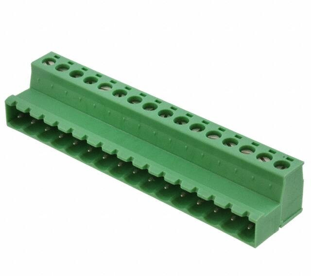 1786310, Pluggable Terminal Blocks 16 Pos 5.08mm Invert Plug 24-12AWG Screw