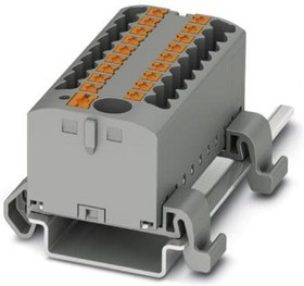 3273218, DIN Rail Terminal Blocks PTFIX 6/6X2,5NS35AFE 2.5mm2 w/6mm2 feedin