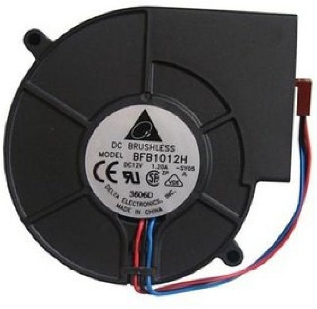 Вентилятор DC Brushless bfb1012h dc12v 1.20a + улитка 97x94x33 12V 1.2A
