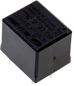 HLS8L-DC12V-S-C, реле 1FormC 15А 12В / 250В 19*15.5*15.8мм (HF3FF/012-1Z, SRD12VDC, NRP071C12D)