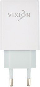 Блок питания (сетевой адаптер) VIXION L4m 1xUSB, 1A с кабелем micro USB 1м (белый)