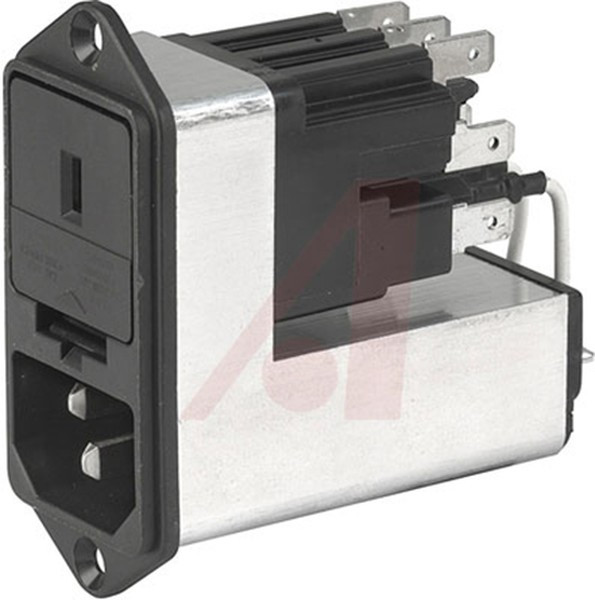 CE60.6100.151, AC Power Entry Modules CE POWER ENTRY MOD W. FILTER 10A