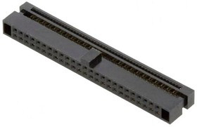 HFCS-A1-50-G, Вилка, IDC, "мама", PIN: 50, IDC, на шлейф, 0,635мм, gold flash