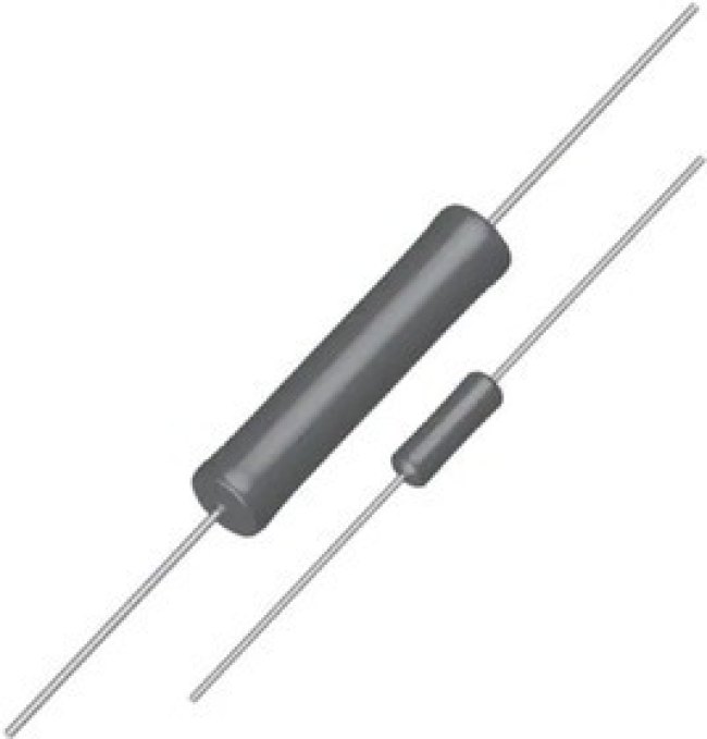 CW0101R000JE73, WIREWOUND RESISTOR, 1 OHM, 10W, 5% CW0101R000JE73, WIREWOUND RESISTOR, 1 OHM, 10W, 5%