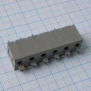 DG236-7.5-06P-11-00A(H), Нажимной безвинтовой клеммный блок на 4 контакта. Зажим типа торцевой контакт DG236-7.5-06P-11-00A(H), Нажимной безвинтовой клеммный блок на 4 контакта. Зажим типа торцевой контакт