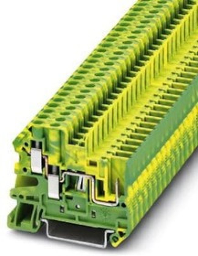 3060283, DIN Rail Terminal Blocks UT 4-TWIN 1P-PE 3060283, DIN Rail Terminal Blocks UT 4-TWIN 1P-PE