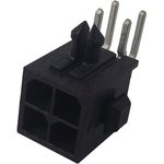3-794618-4, Штекер, шаг 3мм, Micro MATE-N-LOK 4pin