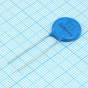 TS16003F332KSBPC0R, 3kV 3300pF +10% Y5PB P:7.5mm