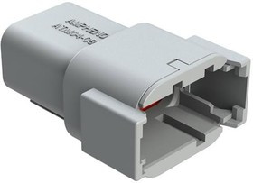 ATM04-08PB, Automotive Connectors 8 Pin Recept. Key Positn B ATM04-08PB, Automotive Connectors 8 Pin Recept. Key Positn B