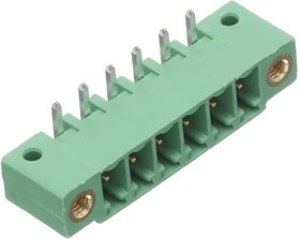 1898169, Pluggable Terminal Blocks 6 Pos 3.81mm pitch Through Hole Header