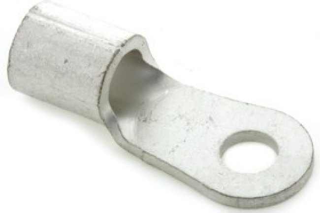 14-5, R Uninsulated Ring Terminal, 5mm Stud Size, 10.5mm² to 16.78mm² Wire Size 14-5, R Uninsulated Ring Terminal, 5mm Stud Size, 10.5mm² to 16.78mm² Wire Size