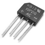 KBP210 (RS207), Диодный мост 2А 1000В [KBP]