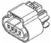 15487756, Automotive Connectors CON GT150 4W FEM ASY
