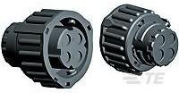 3-1719434-1, Automotive Connectors 4 POS DIA 2.5 SOCKET CONNECTOR HSG