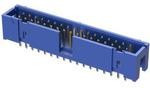 10056845-126LF, Quickie Header, Wire to Board Connector, Double Row, 26 Positions, 2.54 mm (0.1 in.), Right Angle, Low Profile Header 0.76 u