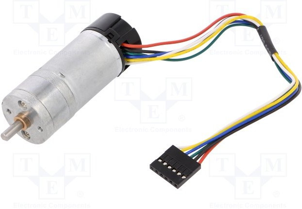 4863, Двигатель: DC, с энкодером, с редуктором, Medium Power, 12ВDC