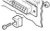 745286-2, AMPLIMITE Series Latching Block For Use With D-Sub Connector 745286-2, AMPLIMITE Series Latching Block For Use With D-Sub Connector
