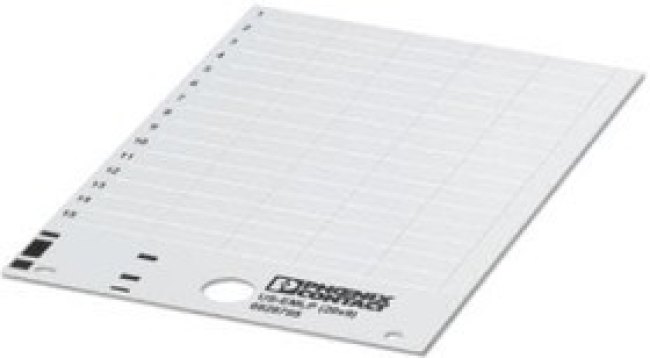 0828891, Terminal Block Tools &amp; Accessories US-EMLP(27 x 12,5)YE