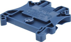 3044089, UT 2.5 BU Series Blue Feed Through Terminal Block, 0.14 4mm², Single-Level, Screw Termination