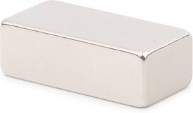 Неодимовый магнит прямоугольник 30х15х10 мм